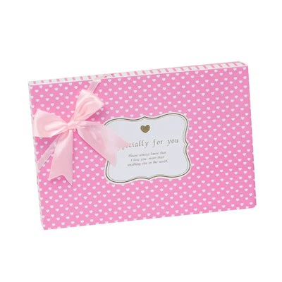 ڈھکن کے ساتھ کارڈ بورڈ کیپ سیک باکس