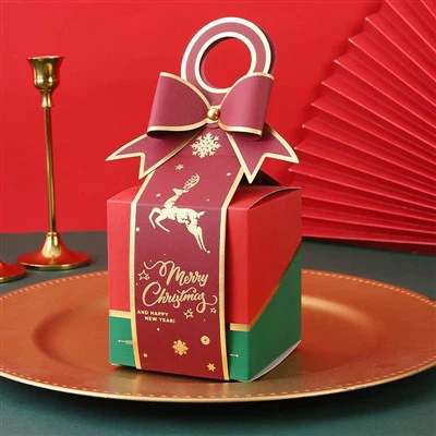 ذاتی نوعیت کا کارڈ بورڈ کرسمس ایو باکس